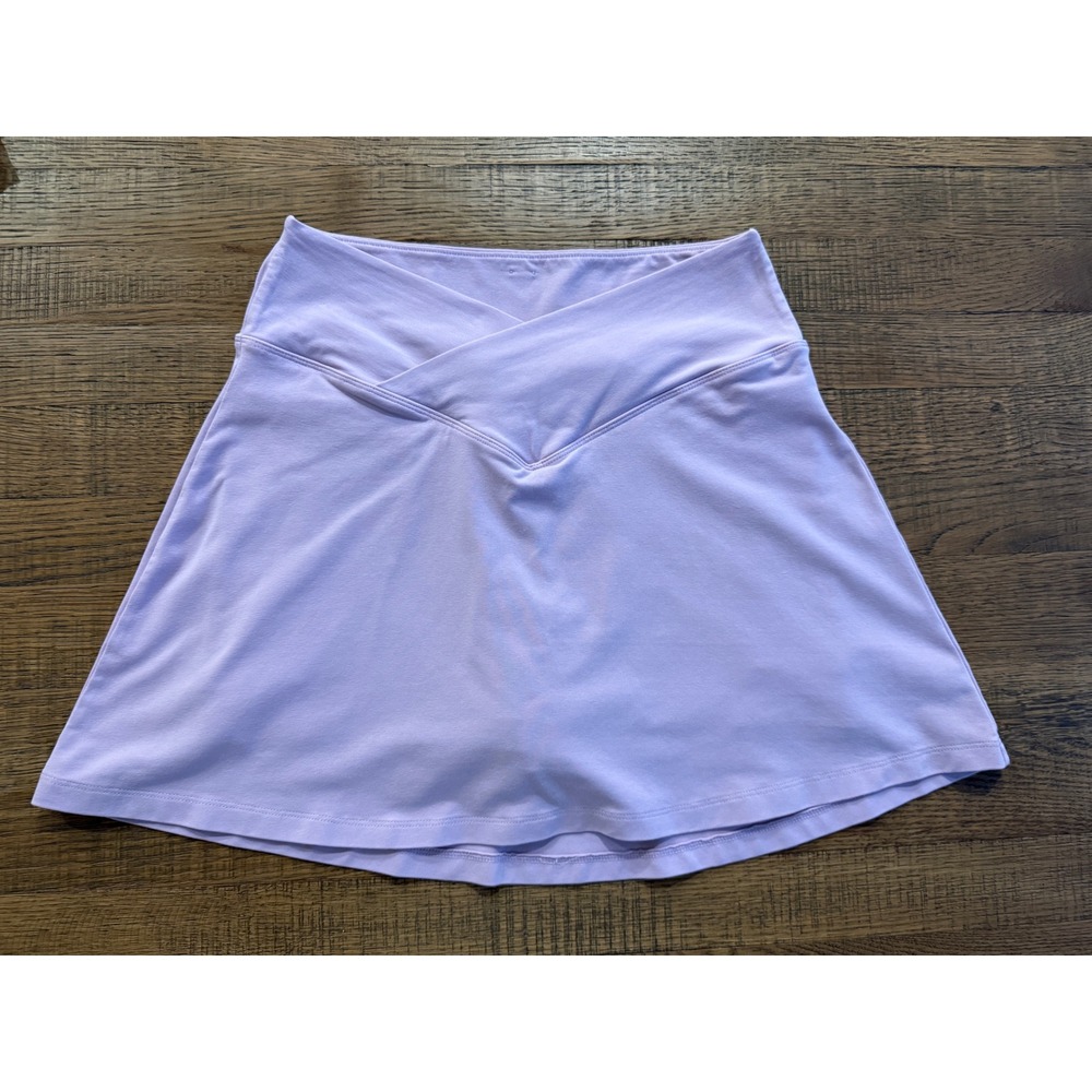 Victoria's Secret PINK Lavender Crossover V-Waist Skort with Pockets Medium